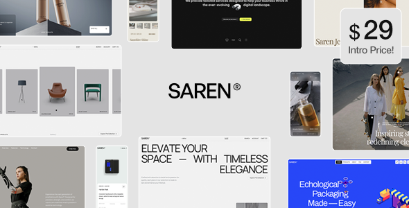 Saren Preview Wordpress Theme - Rating, Reviews, Preview, Demo & Download