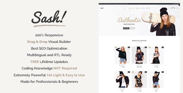 Sash Preview Wordpress Theme - Rating, Reviews, Preview, Demo & Download