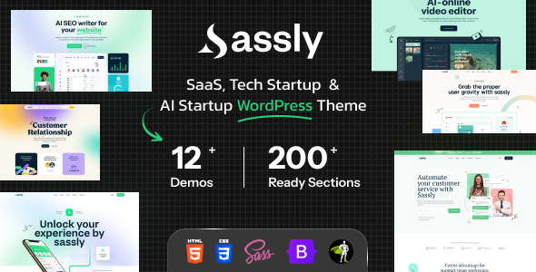 Sassly Preview Wordpress Theme - Rating, Reviews, Preview, Demo & Download