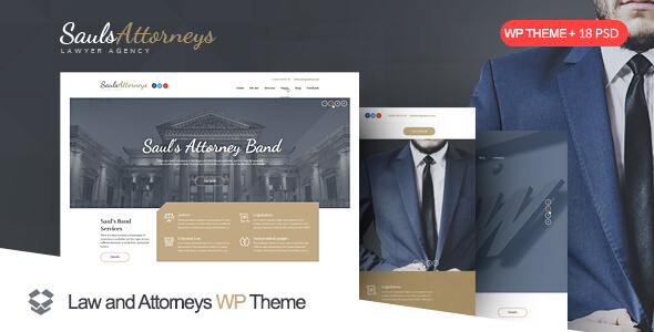 SaulsAttorneys Preview Wordpress Theme - Rating, Reviews, Preview, Demo & Download