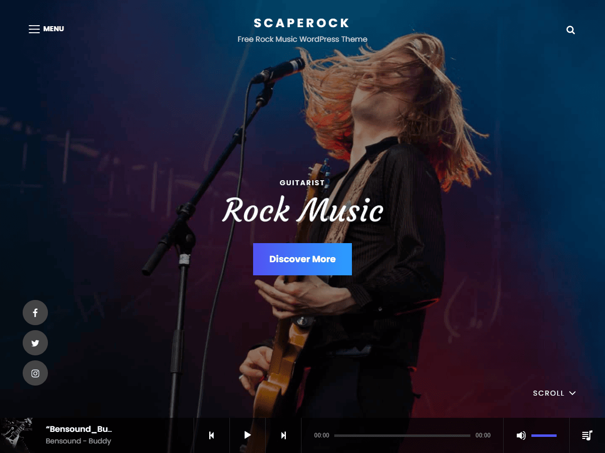 ScapeRock Preview Wordpress Theme - Rating, Reviews, Preview, Demo & Download