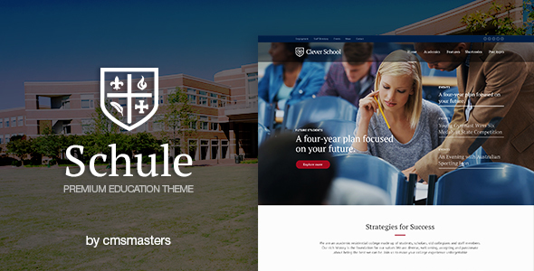 Schule Preview Wordpress Theme - Rating, Reviews, Preview, Demo & Download