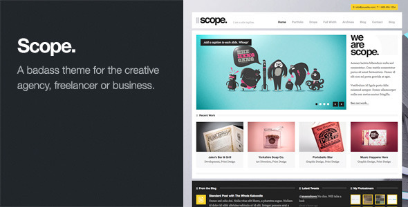 Scope Preview Wordpress Theme - Rating, Reviews, Preview, Demo & Download