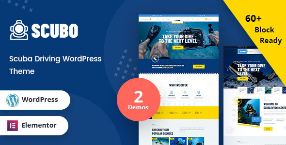 Scubo Preview Wordpress Theme - Rating, Reviews, Preview, Demo & Download