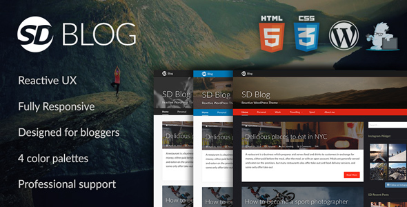 SD Blog Preview Wordpress Theme - Rating, Reviews, Preview, Demo & Download