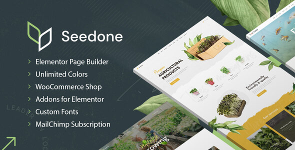 SeedOne Preview Wordpress Theme - Rating, Reviews, Preview, Demo & Download