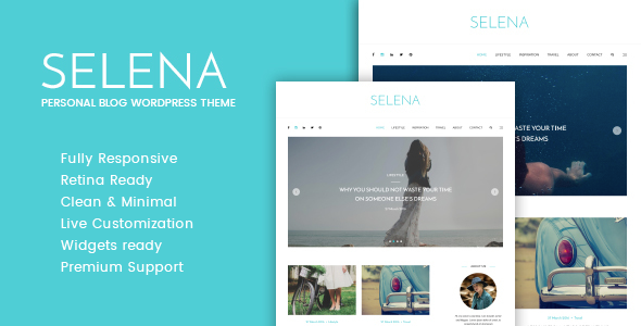 Selena Preview Wordpress Theme - Rating, Reviews, Preview, Demo & Download