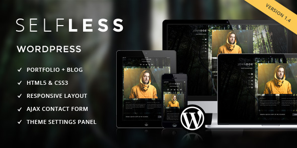 Selfless Preview Wordpress Theme - Rating, Reviews, Preview, Demo & Download