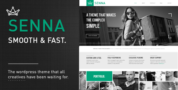 Senna Preview Wordpress Theme - Rating, Reviews, Preview, Demo & Download