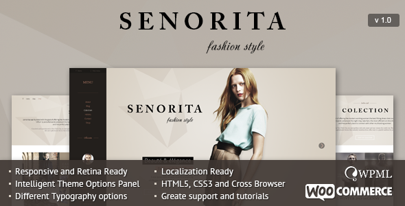 Senorita Responsive Preview Wordpress Theme - Rating, Reviews, Preview, Demo & Download