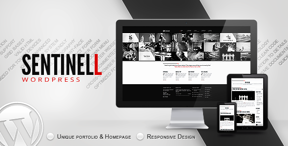 Sentinell Preview Wordpress Theme - Rating, Reviews, Preview, Demo & Download