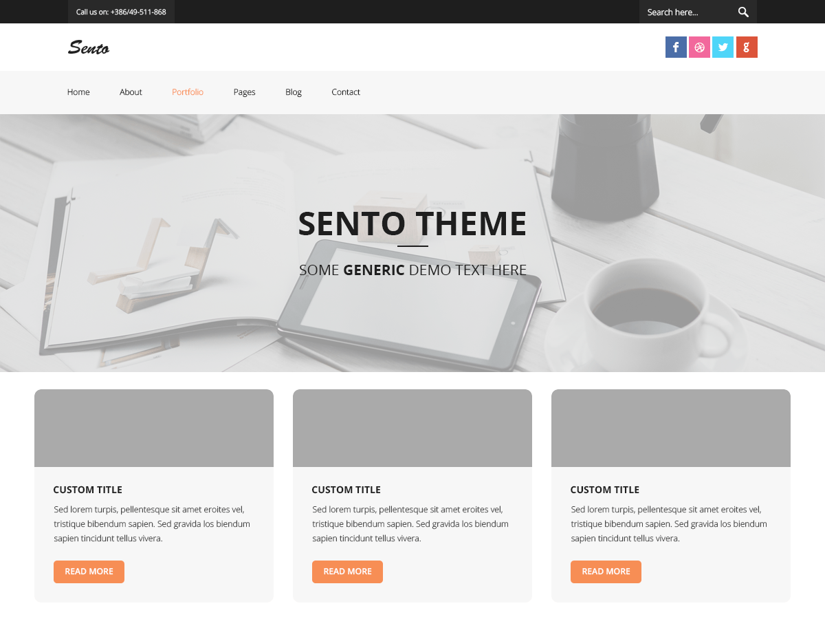 Sento Magazine Preview Wordpress Theme - Rating, Reviews, Preview, Demo & Download