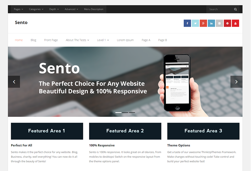 Sento Preview Wordpress Theme - Rating, Reviews, Preview, Demo & Download