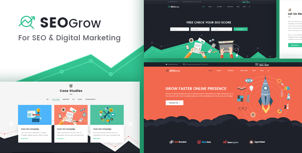 SEO Grow Preview Wordpress Theme - Rating, Reviews, Preview, Demo & Download