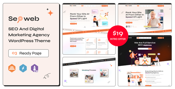 Seoweb Preview Wordpress Theme - Rating, Reviews, Preview, Demo & Download