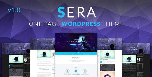 Sera Preview Wordpress Theme - Rating, Reviews, Preview, Demo & Download