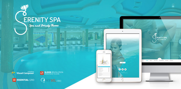 Serenity Spa Preview Wordpress Theme - Rating, Reviews, Preview, Demo & Download
