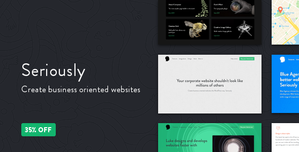 Seriously Preview Wordpress Theme - Rating, Reviews, Preview, Demo & Download