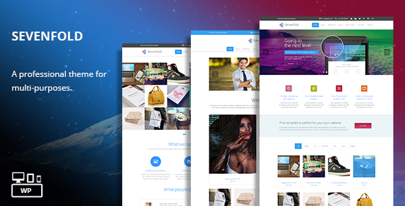 Sevenfold Preview Wordpress Theme - Rating, Reviews, Preview, Demo & Download