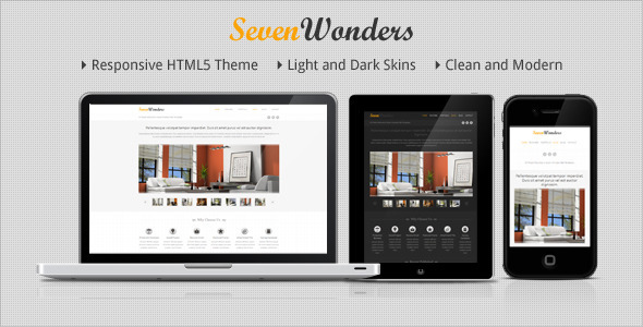 SevenWonders Preview Wordpress Theme - Rating, Reviews, Preview, Demo & Download
