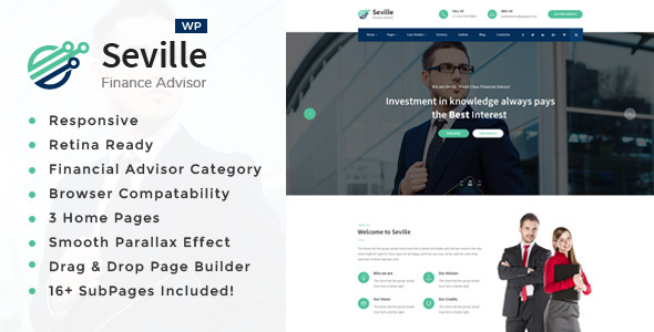 Seville Preview Wordpress Theme - Rating, Reviews, Preview, Demo & Download