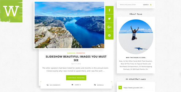 Shadows Preview Wordpress Theme - Rating, Reviews, Preview, Demo & Download