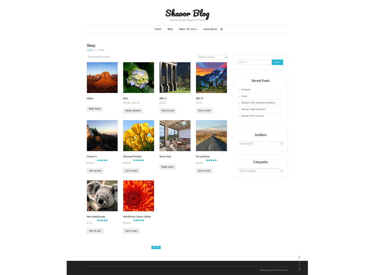 Shaoor Preview Wordpress Theme - Rating, Reviews, Preview, Demo & Download