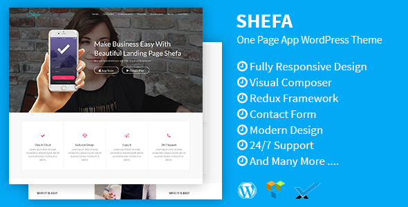 Shefa Preview Wordpress Theme - Rating, Reviews, Preview, Demo & Download