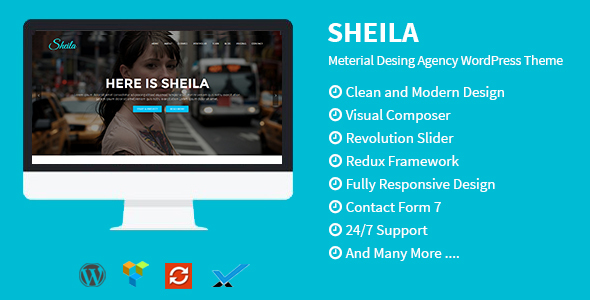 Sheila Preview Wordpress Theme - Rating, Reviews, Preview, Demo & Download