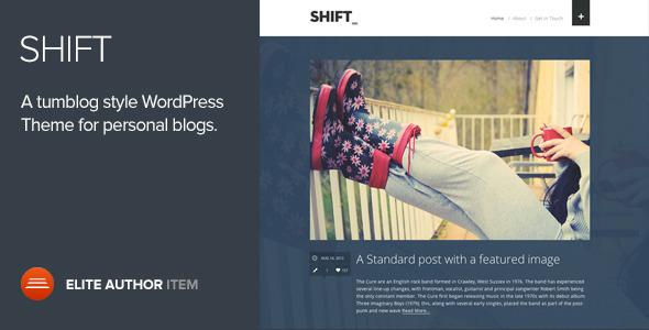 Shift Preview Wordpress Theme - Rating, Reviews, Preview, Demo & Download