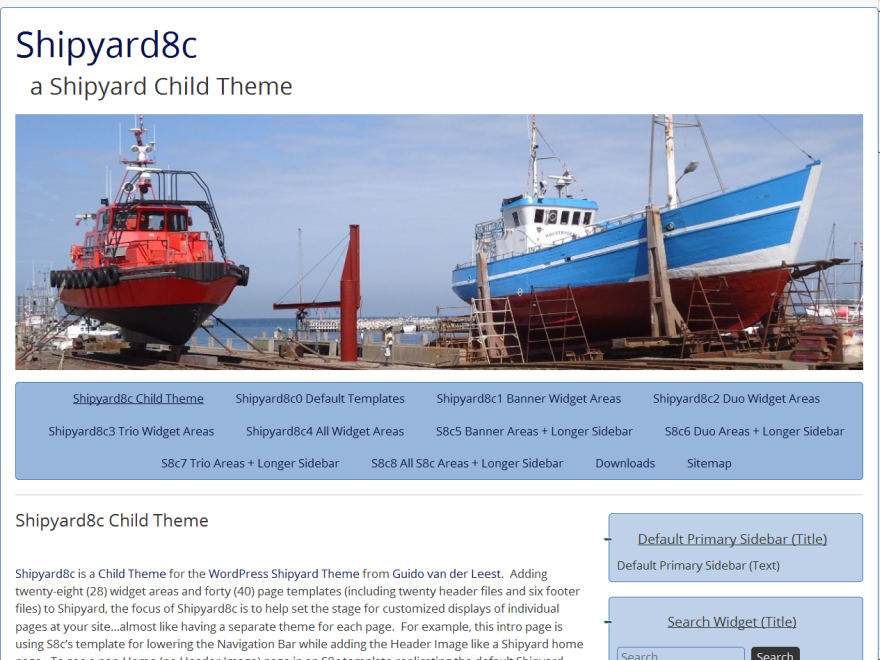 Shipyard8c Preview Wordpress Theme - Rating, Reviews, Preview, Demo & Download