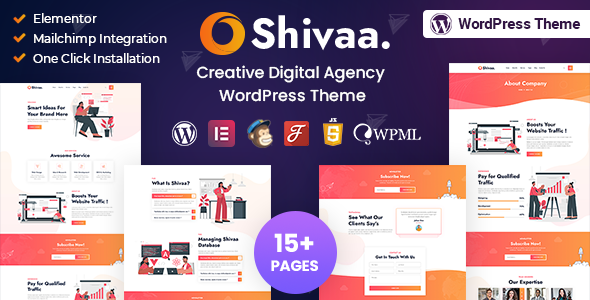 Shivaa Preview Wordpress Theme - Rating, Reviews, Preview, Demo & Download