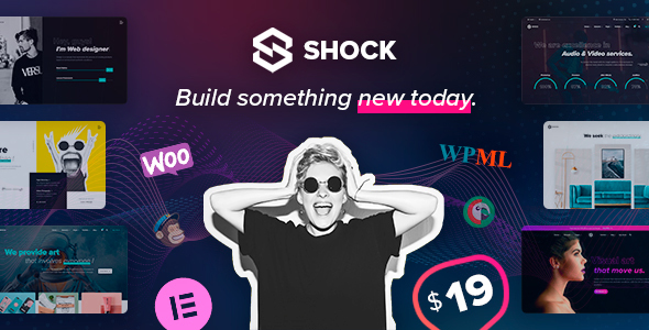Shock Preview Wordpress Theme - Rating, Reviews, Preview, Demo & Download