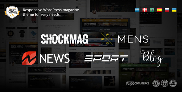 Shockmag Preview Wordpress Theme - Rating, Reviews, Preview, Demo & Download