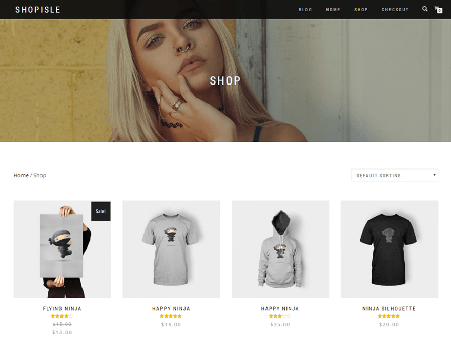 Shop Isle Preview Wordpress Theme - Rating, Reviews, Preview, Demo & Download
