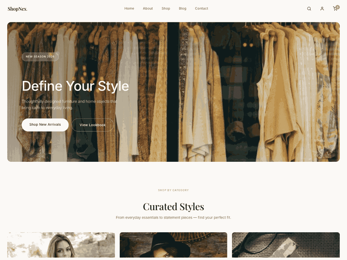 Shopnex Preview Wordpress Theme - Rating, Reviews, Preview, Demo & Download