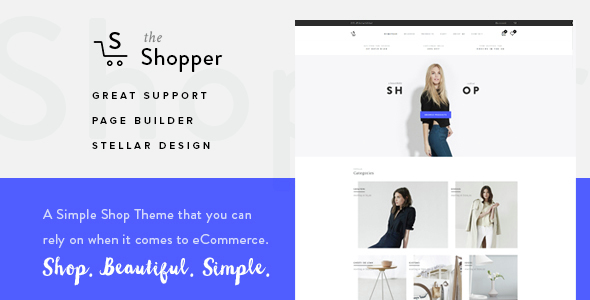 Shopper Preview Wordpress Theme - Rating, Reviews, Preview, Demo & Download