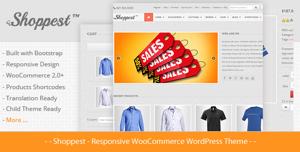 Shoppest Preview Wordpress Theme - Rating, Reviews, Preview, Demo & Download