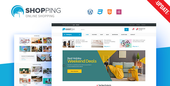 Shopping Preview Wordpress Theme - Rating, Reviews, Preview, Demo & Download