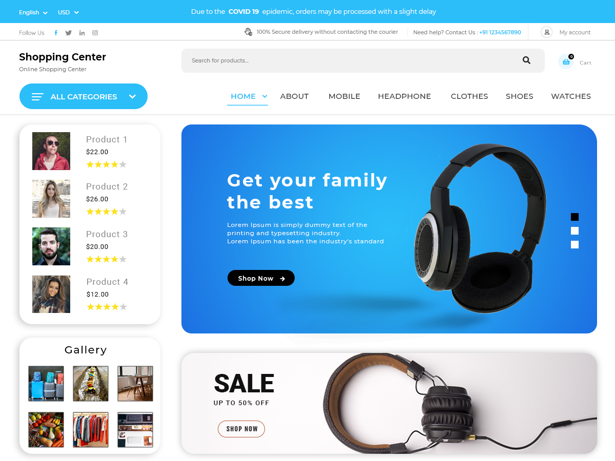 Shopping Solution Preview Wordpress Theme - Rating, Reviews, Preview, Demo & Download
