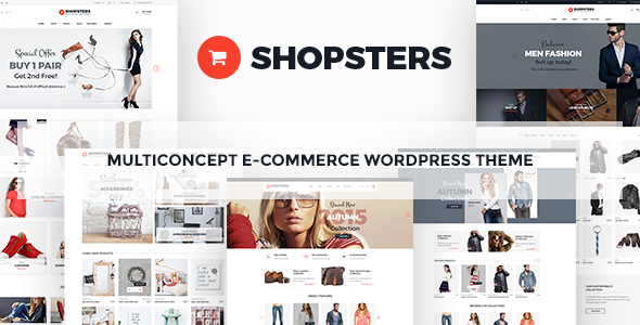 Shopsters Preview Wordpress Theme - Rating, Reviews, Preview, Demo & Download