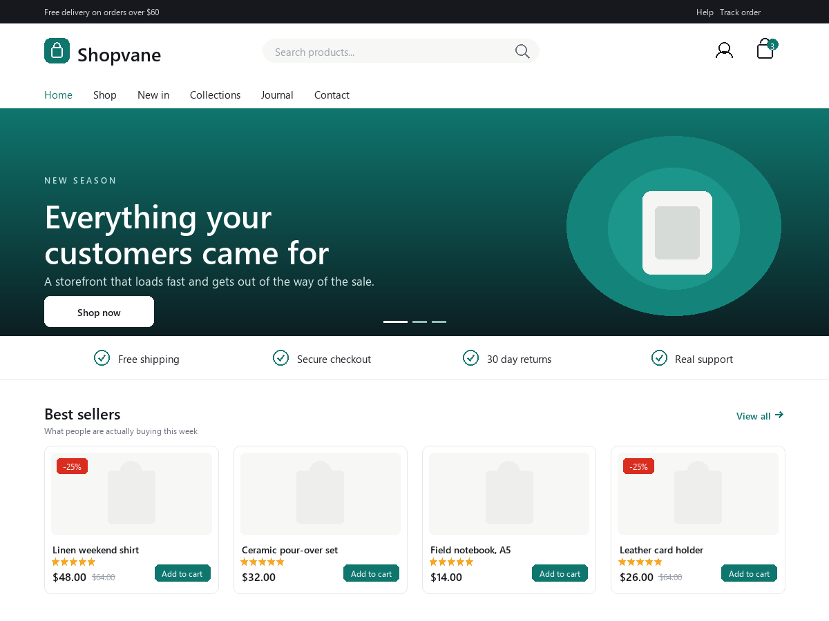 Shopvane Preview Wordpress Theme - Rating, Reviews, Preview, Demo & Download