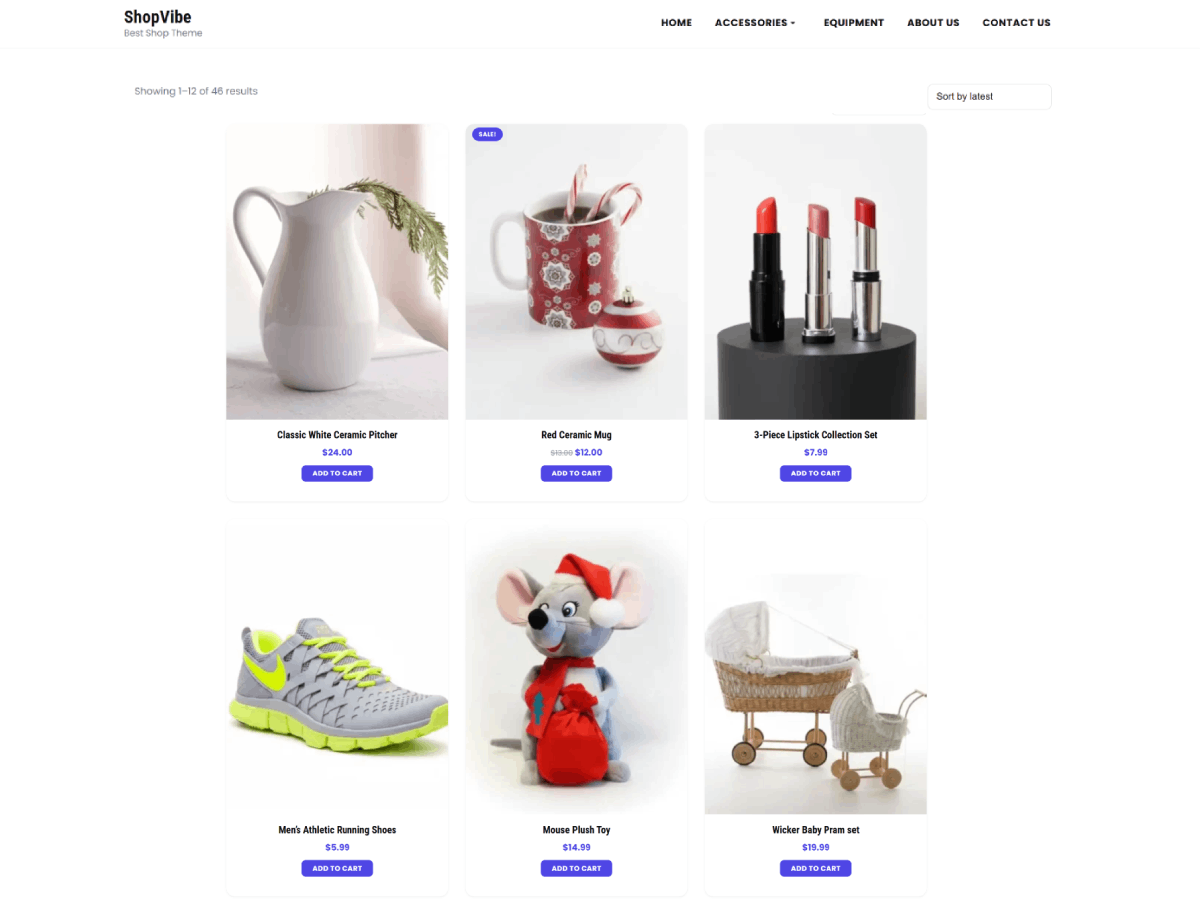 ShopVibe Preview Wordpress Theme - Rating, Reviews, Preview, Demo & Download