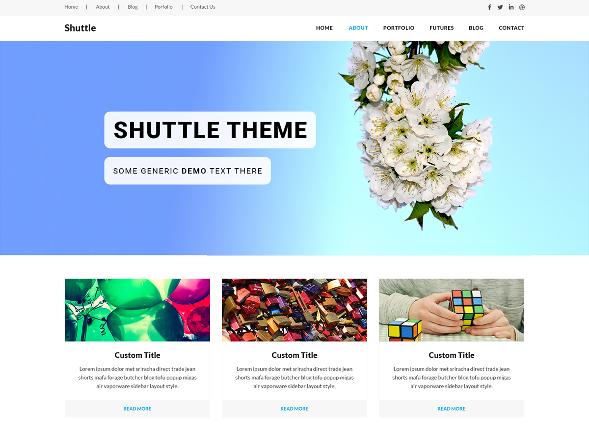Shuttle Blogger Preview Wordpress Theme - Rating, Reviews, Preview, Demo & Download