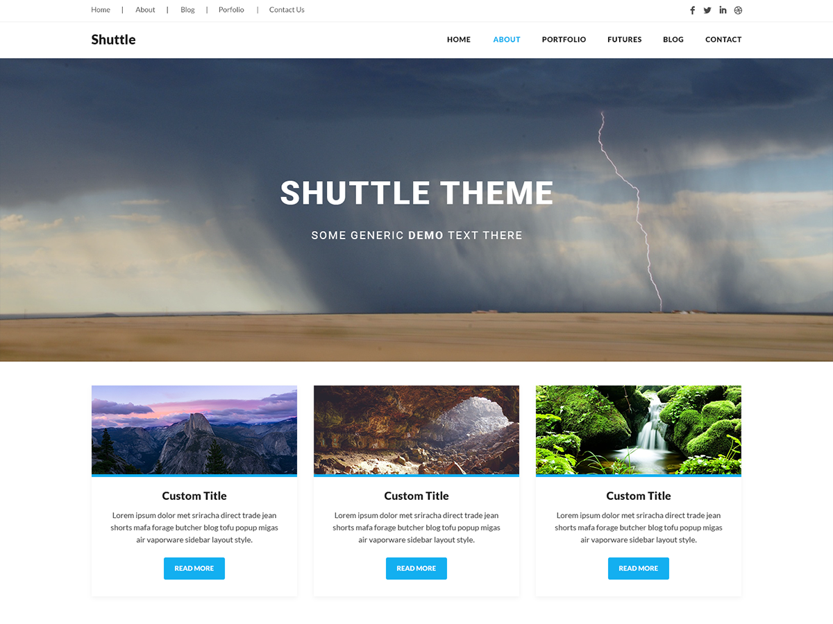 Shuttle EBoxed Preview Wordpress Theme - Rating, Reviews, Preview, Demo & Download