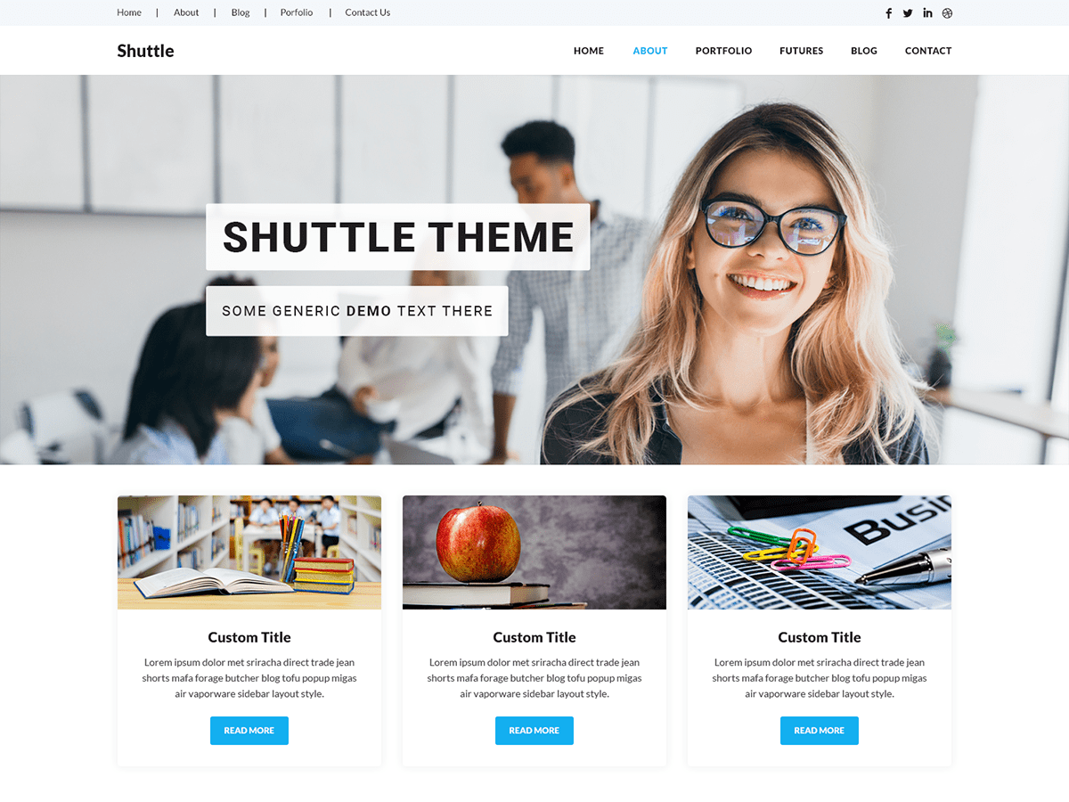 Shuttle EDesign Preview Wordpress Theme - Rating, Reviews, Preview, Demo & Download