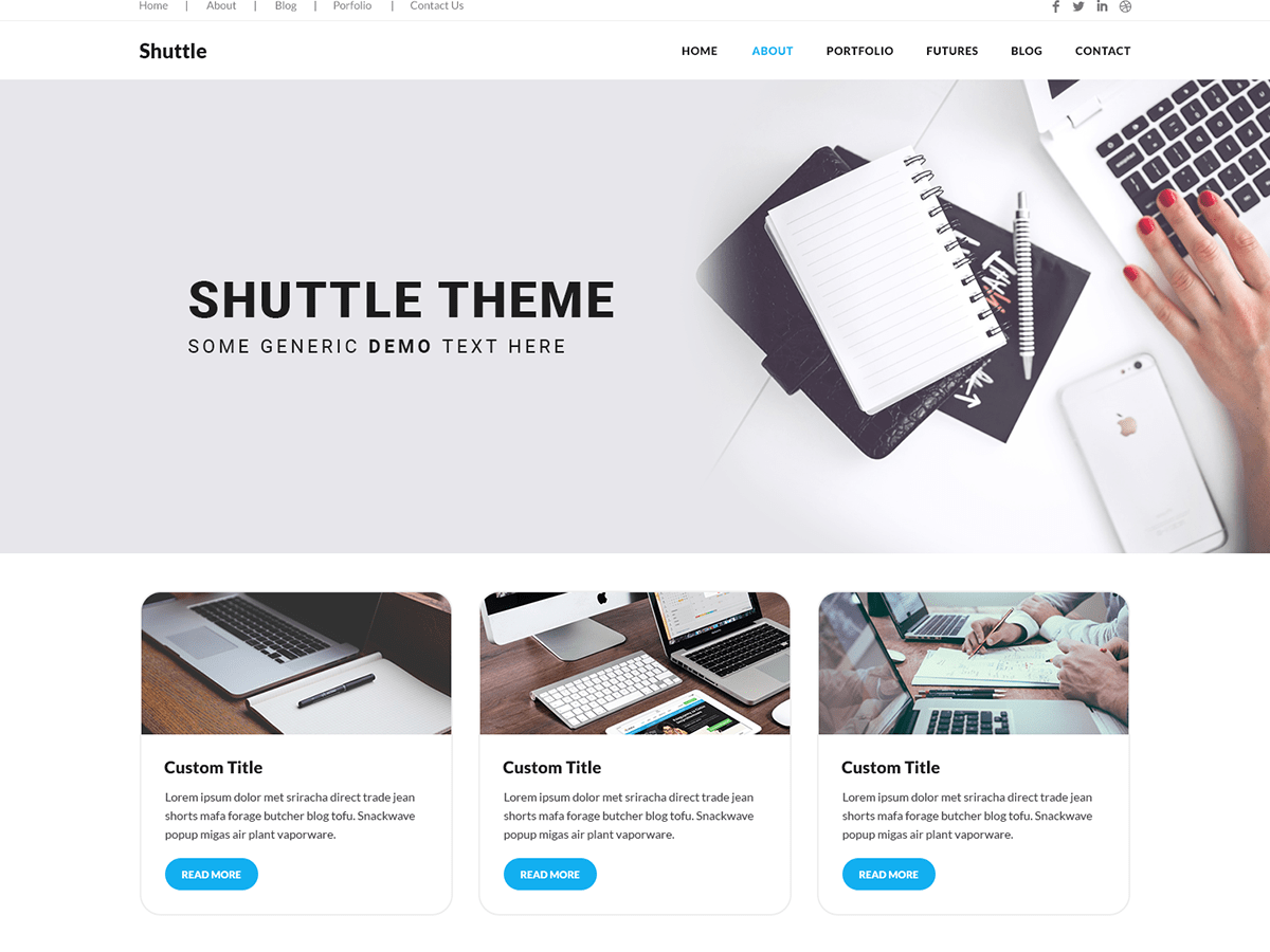 Shuttle Education Preview Wordpress Theme - Rating, Reviews, Preview, Demo & Download