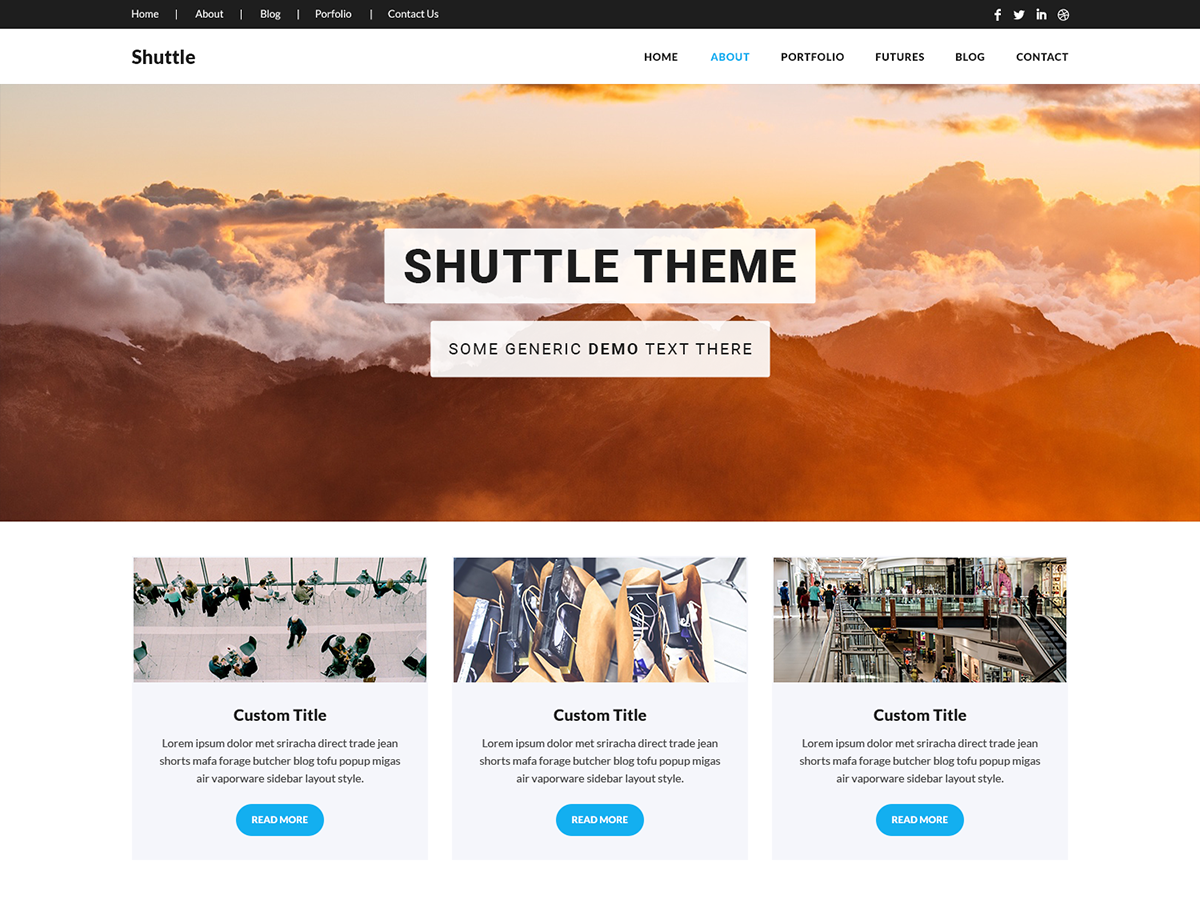 Shuttle IShop Preview Wordpress Theme - Rating, Reviews, Preview, Demo & Download