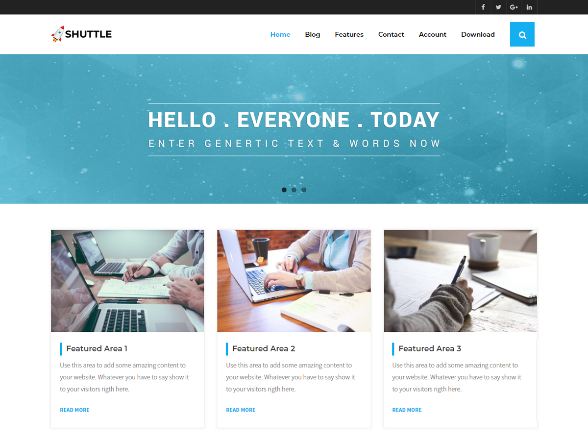 Shuttle Magazine Preview Wordpress Theme - Rating, Reviews, Preview, Demo & Download
