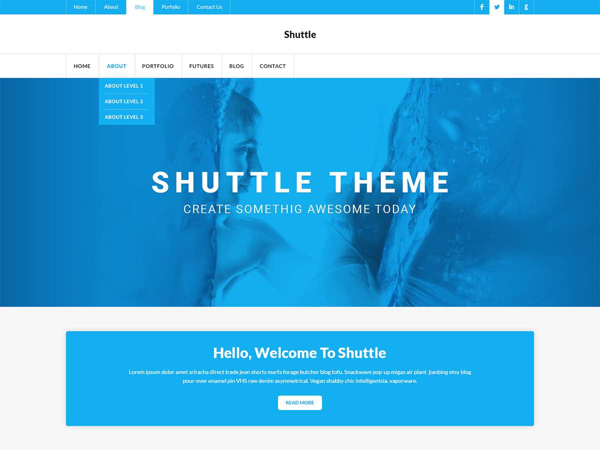 Shuttle MyNews Preview Wordpress Theme - Rating, Reviews, Preview, Demo & Download